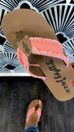 Very G Coral Encore Flip Flops