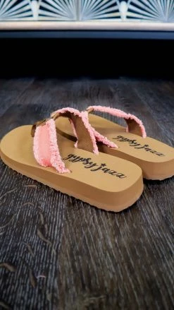 Very G Coral Encore Flip Flops