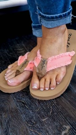 Very G Coral Encore Flip Flops