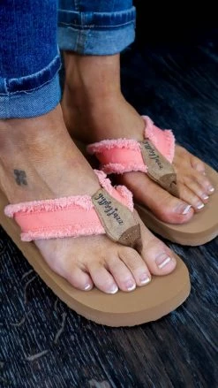 Very G Coral Encore Flip Flops