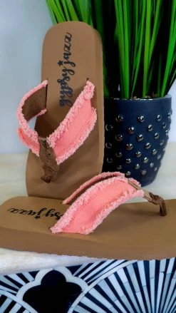 Very G Coral Encore Flip Flops