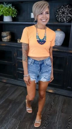 Zenana Coral Friendly Retreat Top [NO RETURNS] TOPS & TUNICS