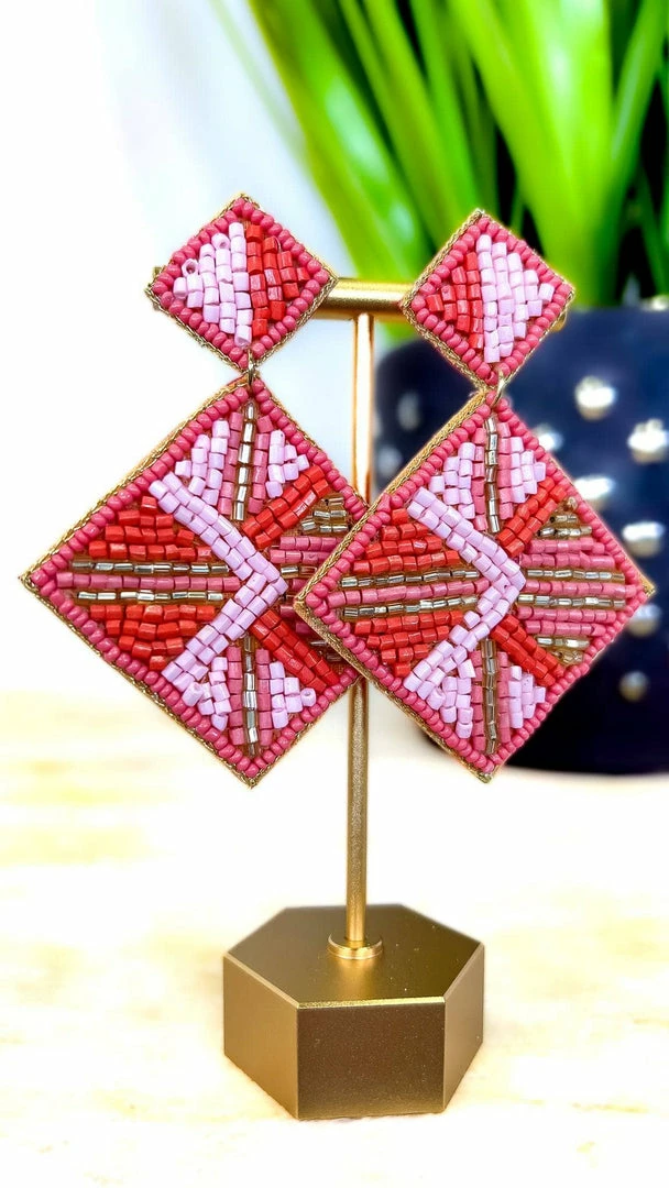 Your Fashion Wholesale Coral Juniper Earrings