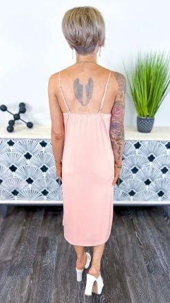 The ZigZag Stripe Coral Sought After Dress [NO RETURNS] DRESSES