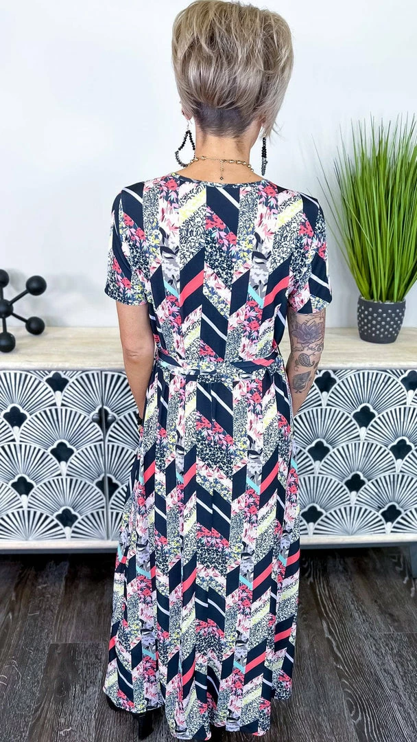 The ZigZag Stripe Count Me In Dress