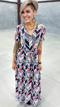 The ZigZag Stripe Count Me In Dress