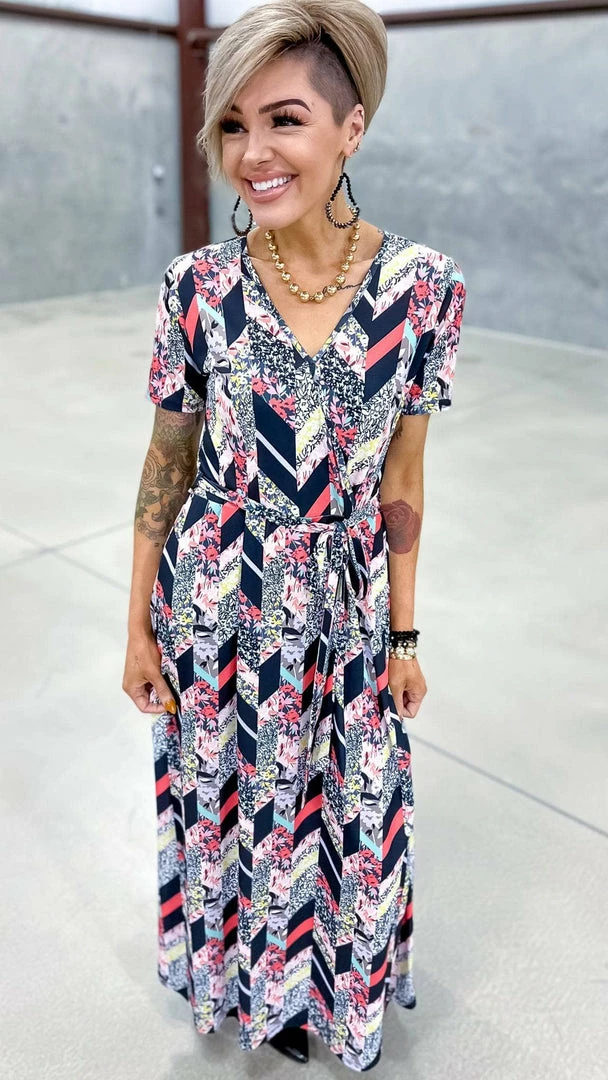 The ZigZag Stripe Count Me In Dress