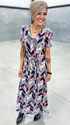 The ZigZag Stripe Count Me In Dress