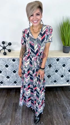 The ZigZag Stripe Count Me In Dress