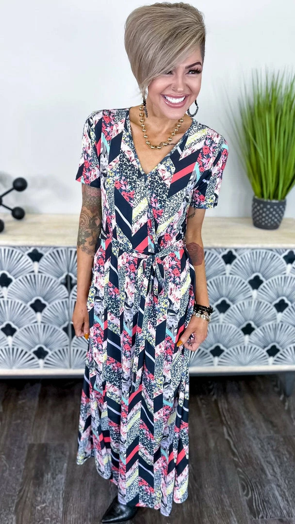 The ZigZag Stripe Count Me In Dress