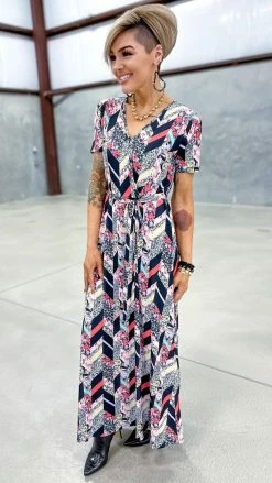 The ZigZag Stripe Count Me In Dress