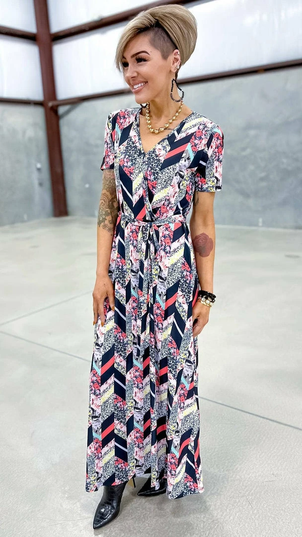 The ZigZag Stripe Count Me In Dress