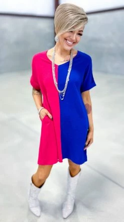 The ZigZag Stripe DRESSES Countdown Continues Dress