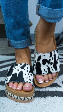 Miami Shoe SHOES Cow Isabella Platform Sandals