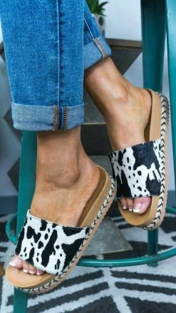 Miami Shoe SHOES Cow Isabella Platform Sandals