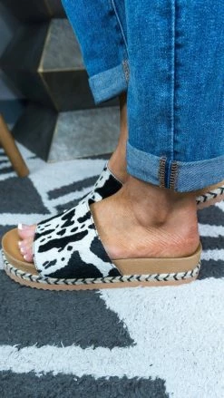 Miami Shoe SHOES Cow Isabella Platform Sandals