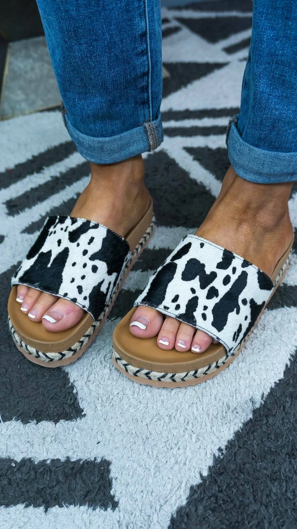 Miami Shoe SHOES Cow Isabella Platform Sandals