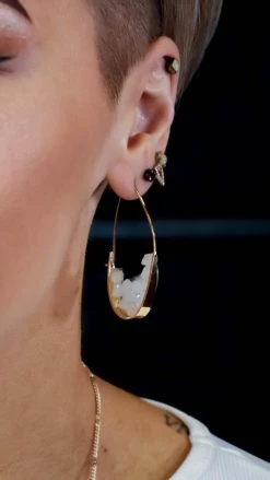 Southern Grace Cream My Date Night Earrings ACCESSORIES