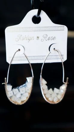 Southern Grace Cream My Date Night Earrings ACCESSORIES