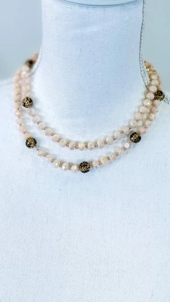 Southern Grace Cream See Me Now Necklace ACCESSORIES