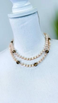 Southern Grace Cream See Me Now Necklace ACCESSORIES