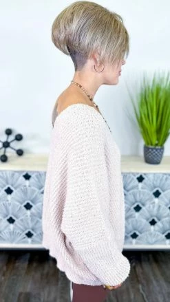 The ZigZag Stripe TOPS & TUNICS Cream Weekly Flavor Sweater