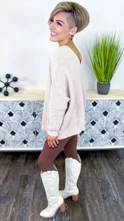 The ZigZag Stripe TOPS & TUNICS Cream Weekly Flavor Sweater