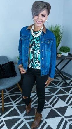 Crazy Train OUTERWEAR Cripple Creek Denim Jacket