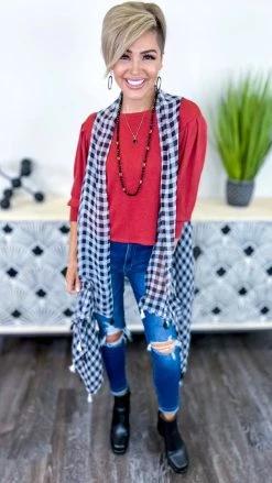 Your Fashion Wholesale OUTERWEAR Daily Devotion Vest [NO RETURNS]