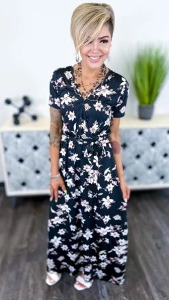 The ZigZag Stripe Dancing In The Rain Dress DRESSES