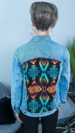 Crazy Train Denver Days Denim Jacket OUTERWEAR
