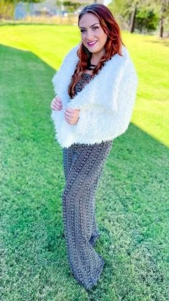 The ZigZag Stripe Dinner Date Jumpsuit JUMPSUITS & ROMPERS