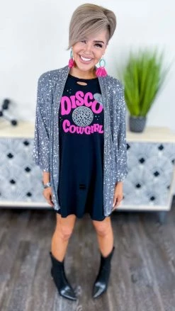 Vintage Soul GRAPHIC TEES Disco Cowgirl Tee