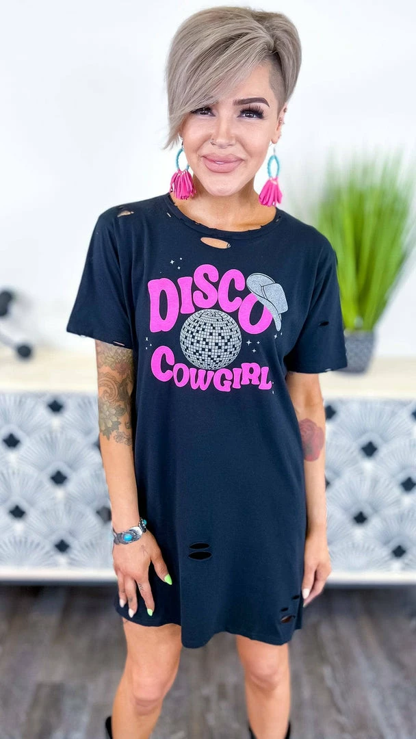 Vintage Soul GRAPHIC TEES Disco Cowgirl Tee
