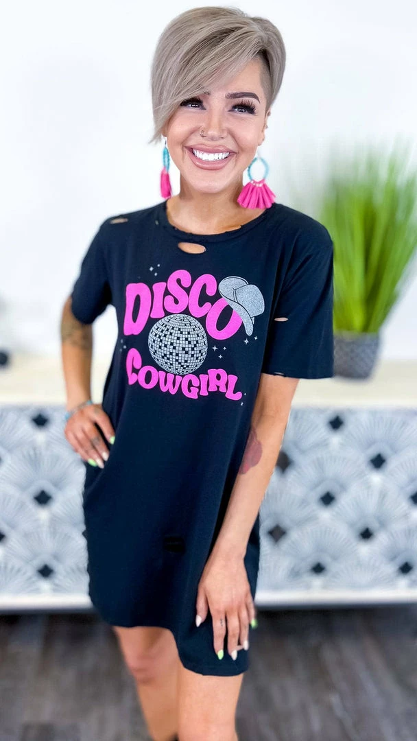 Vintage Soul GRAPHIC TEES Disco Cowgirl Tee