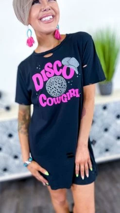 Vintage Soul GRAPHIC TEES Disco Cowgirl Tee