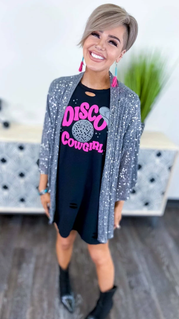 Vintage Soul GRAPHIC TEES Disco Cowgirl Tee