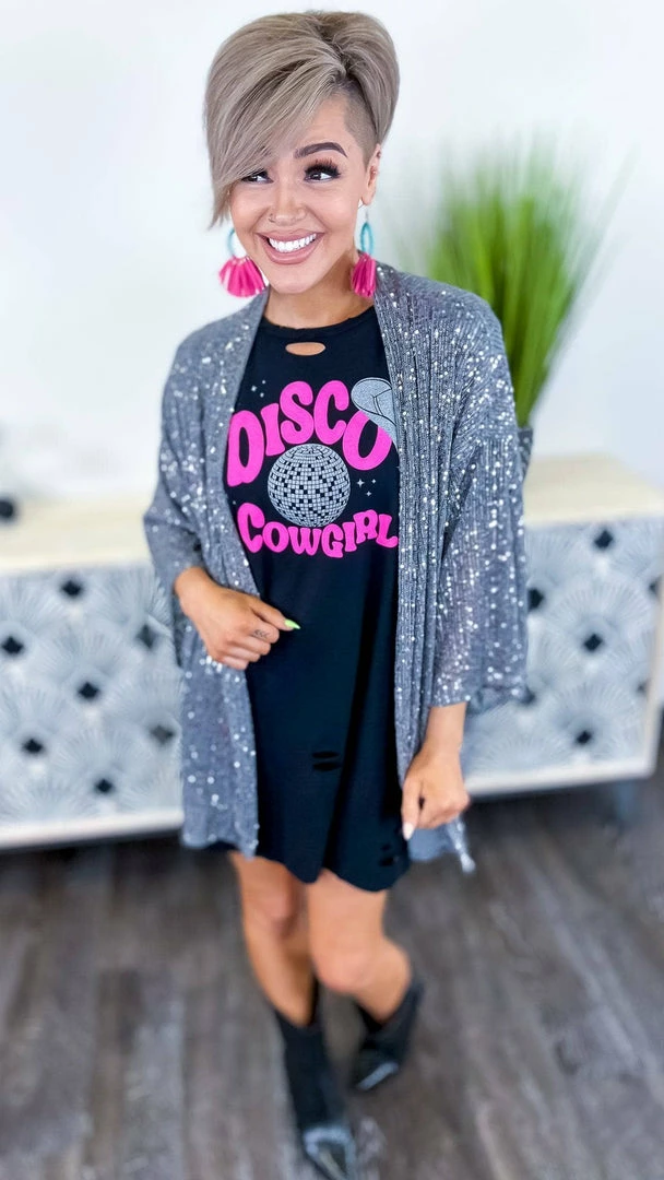 Vintage Soul GRAPHIC TEES Disco Cowgirl Tee