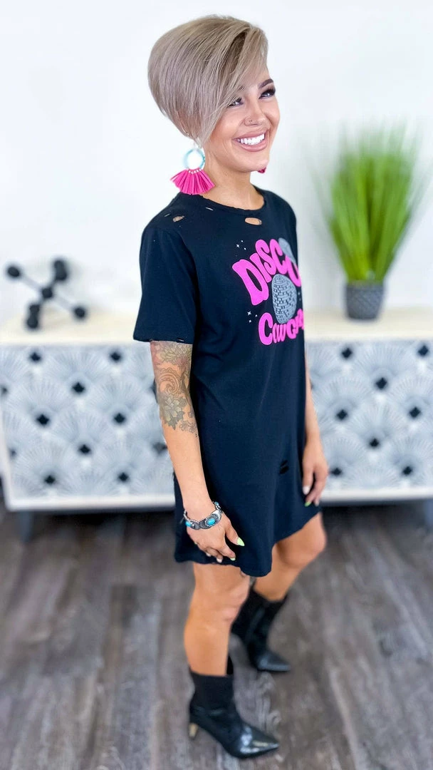 Vintage Soul GRAPHIC TEES Disco Cowgirl Tee