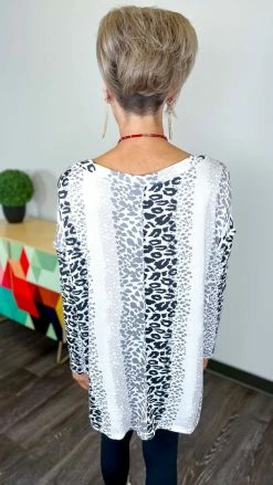 The ZigZag Stripe Documenting Memories Sweater TOPS & TUNICS