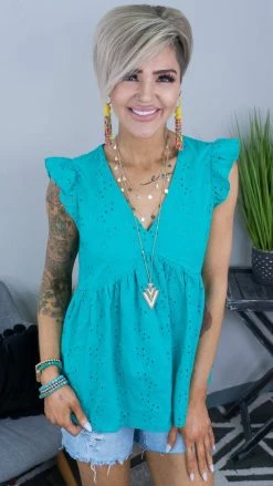 Andree Emerald Irreplaceable Love Top [ NO RETURNS ]