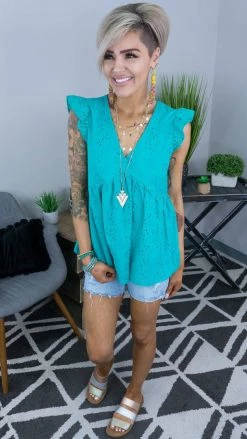 Andree Emerald Irreplaceable Love Top [ NO RETURNS ]