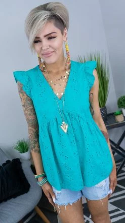 Andree Emerald Irreplaceable Love Top [ NO RETURNS ]