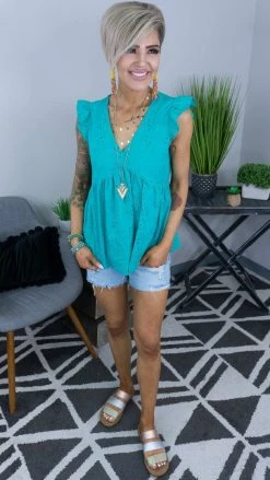 Andree Emerald Irreplaceable Love Top [ NO RETURNS ]