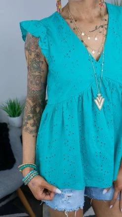 Andree Emerald Irreplaceable Love Top [ NO RETURNS ]