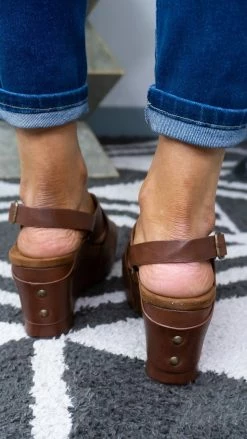 LA Shoe King Esther Wedges SHOES