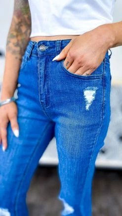 Crazy Train Fancy Flare Jeans BOTTOMS