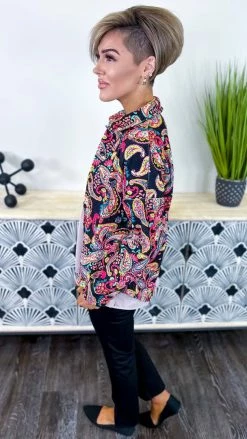 Savanna Jane Fashionable Blessing Shacket Shackets