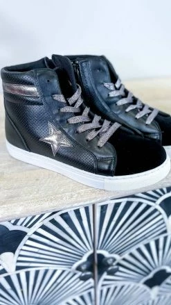 Miami Shoe Fast Star High Top Sneakers SHOES