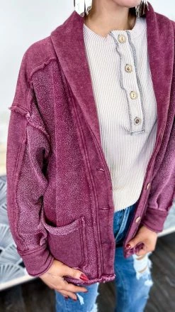 Zenana OUTERWEAR Find Balance Jacket